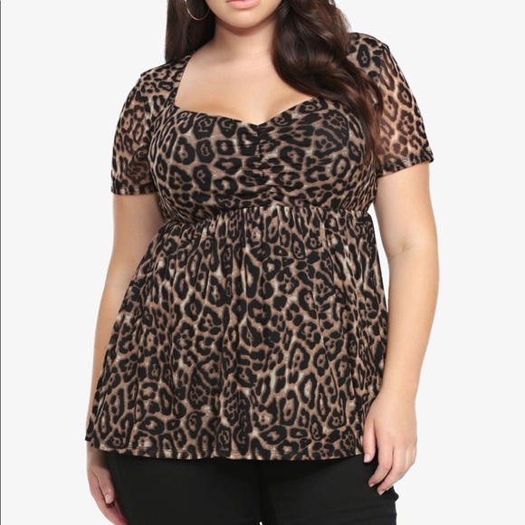 torrid Tops - Torrid Animal Print Blouse